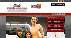 Desktop Screenshot of jimstowingandautomotive.com